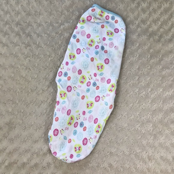 Summer Infant Swaddle Size Sm/Med 7-14 lbs Floral - Picture 3 of 6